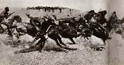 Frederic Remington Indian Warfare oil painting reproduction